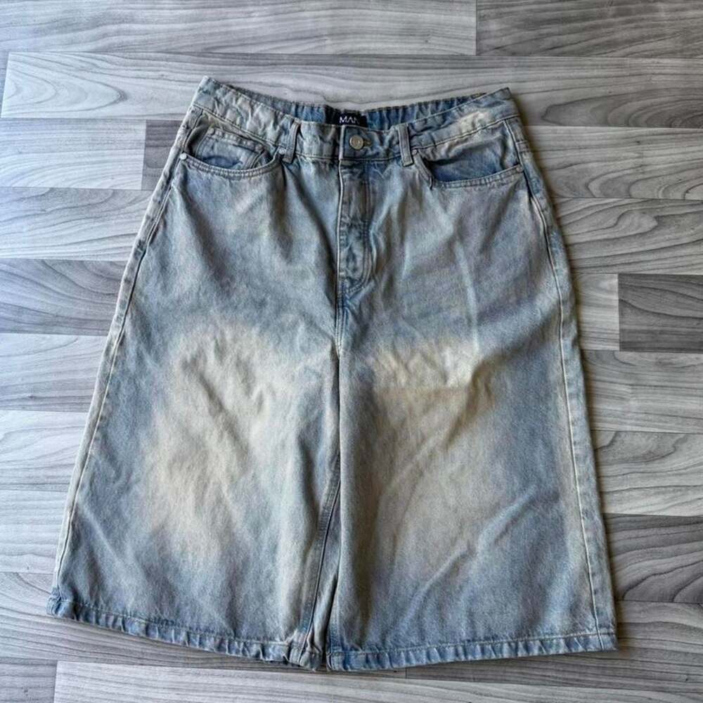 boohooMAN Baggy Denim Jorts